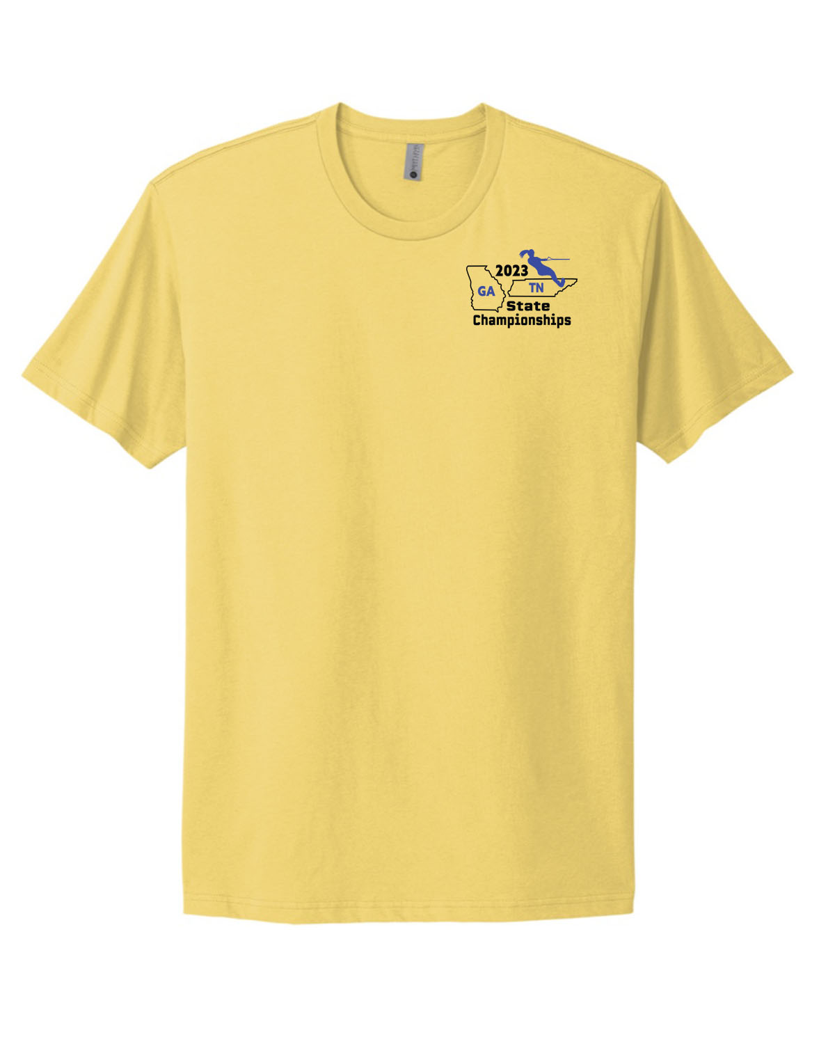 t-shirt yellow front